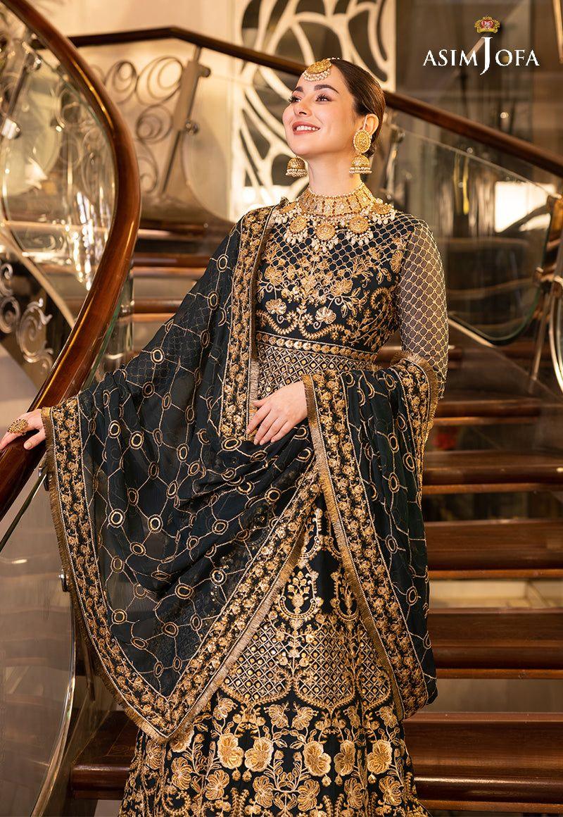 ASIM JOFA LUXUR PRET AJHJ-25 STITCHED - Rang-e-Khaas