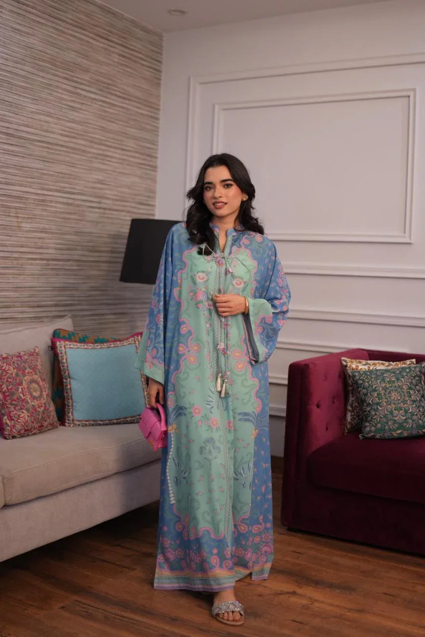 Muntaha | Luxury Kaftans | Samawi - Rang-e-Khaas