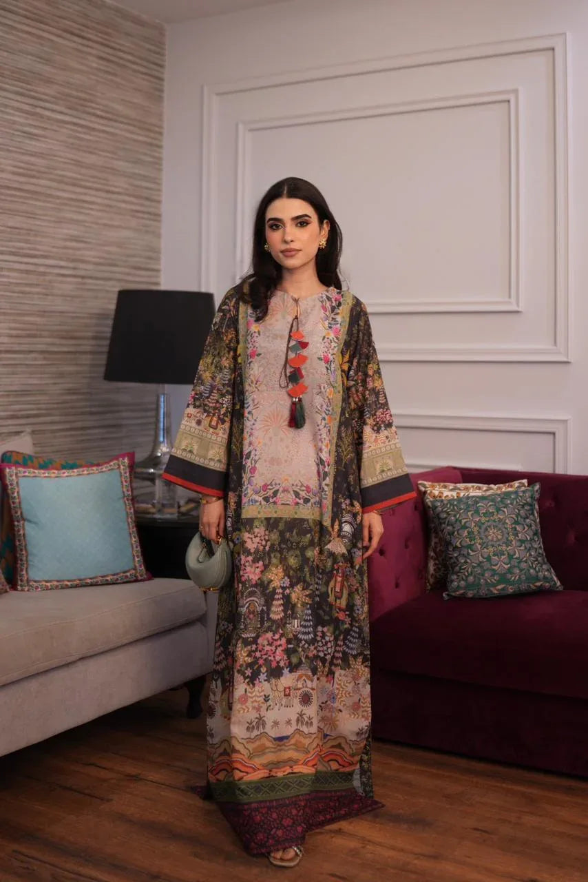Muntaha | Luxury Kaftans | Zarvaan - Rang-e-Khaas