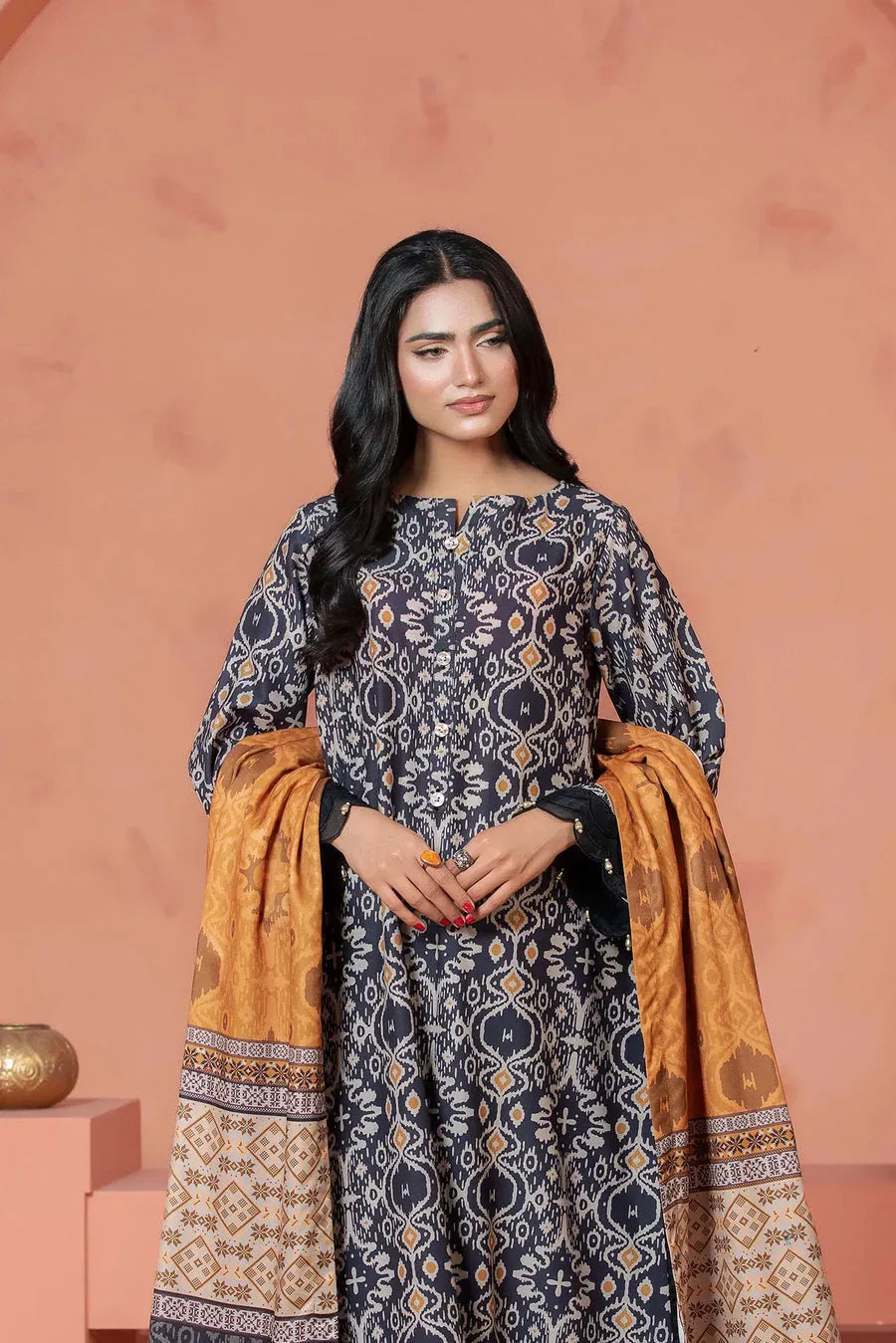 Adans Libas | Khaddar 25 | SLUB 7753 - Rang-e-Khaas