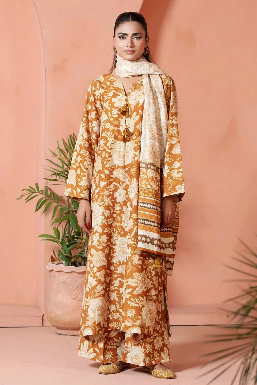 Adans Libas | Khaddar 25 | SLUB 7755 - Rang-e-Khaas
