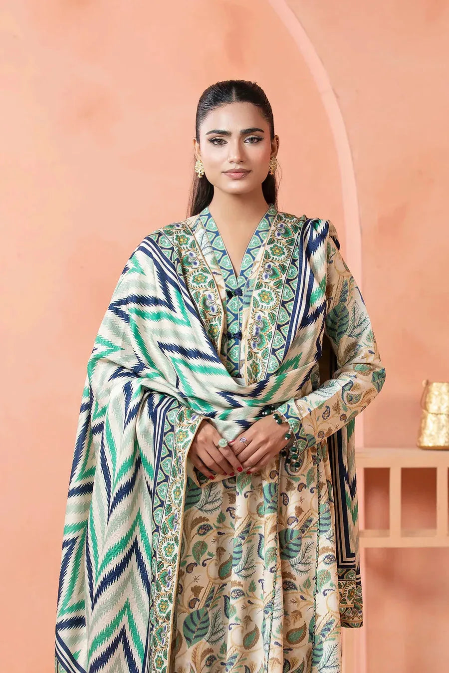 Adans Libas | Khaddar 25 | SLUB 7757 - Rang-e-Khaas