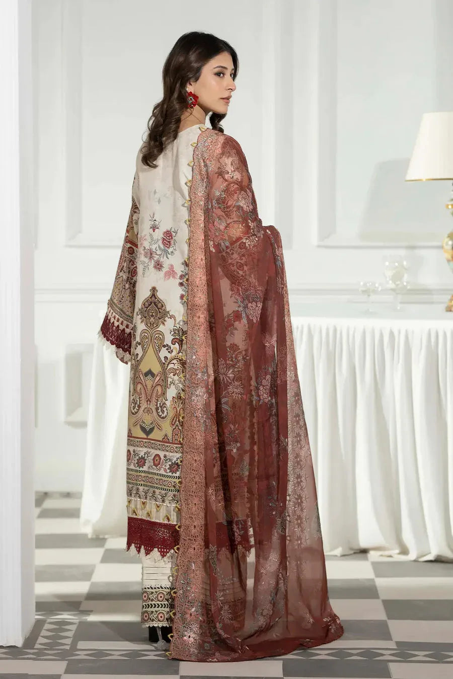 Adans Libas | Rukhsar Atelier | RUKHSAR 1530 - Rang-e-Khaas