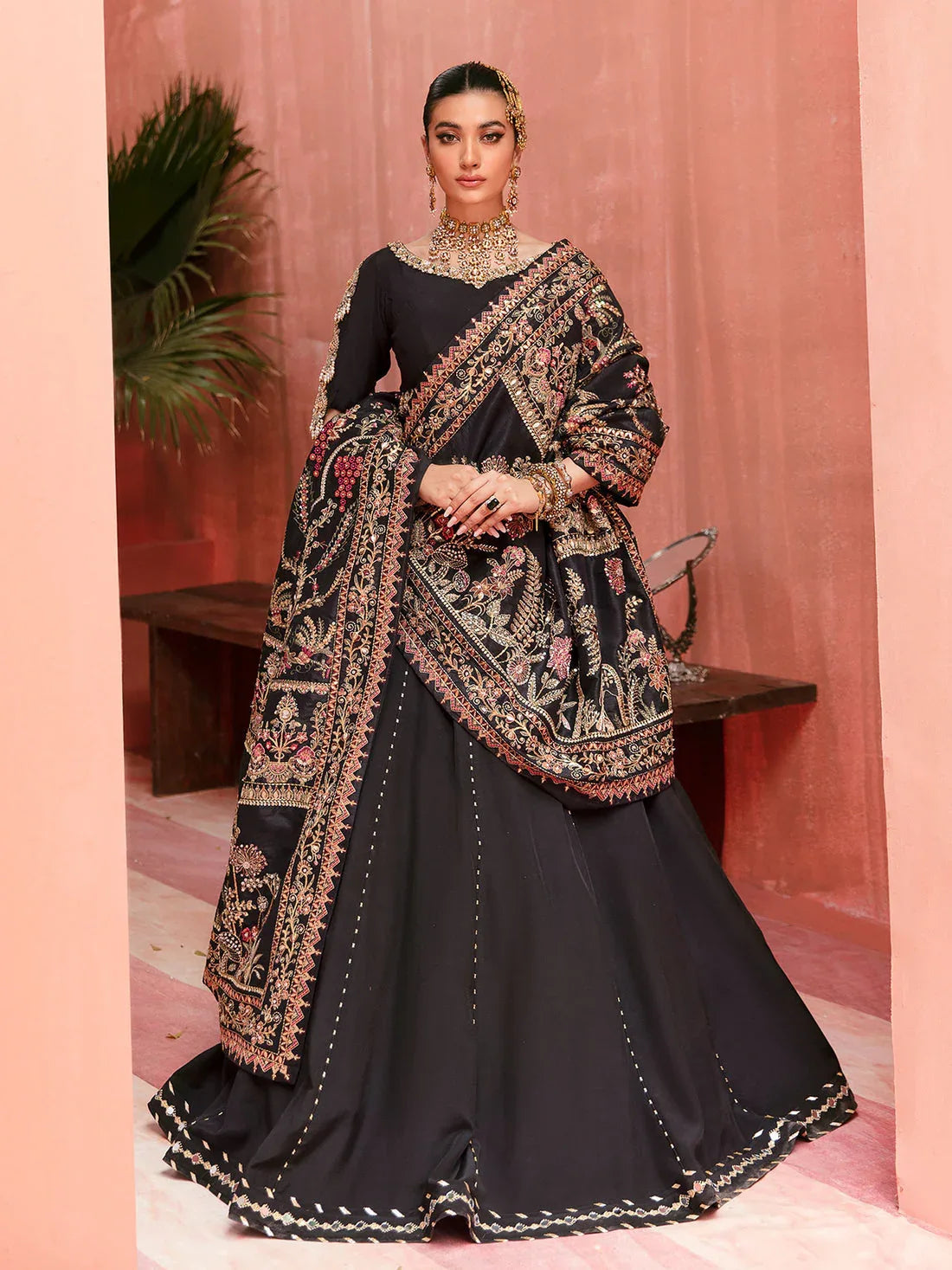 Gulaal | Wedding Formals | MAYAL GL-WS-22V1-32 (LEHNGA AND CHOLI) - Rang-e-Khaas