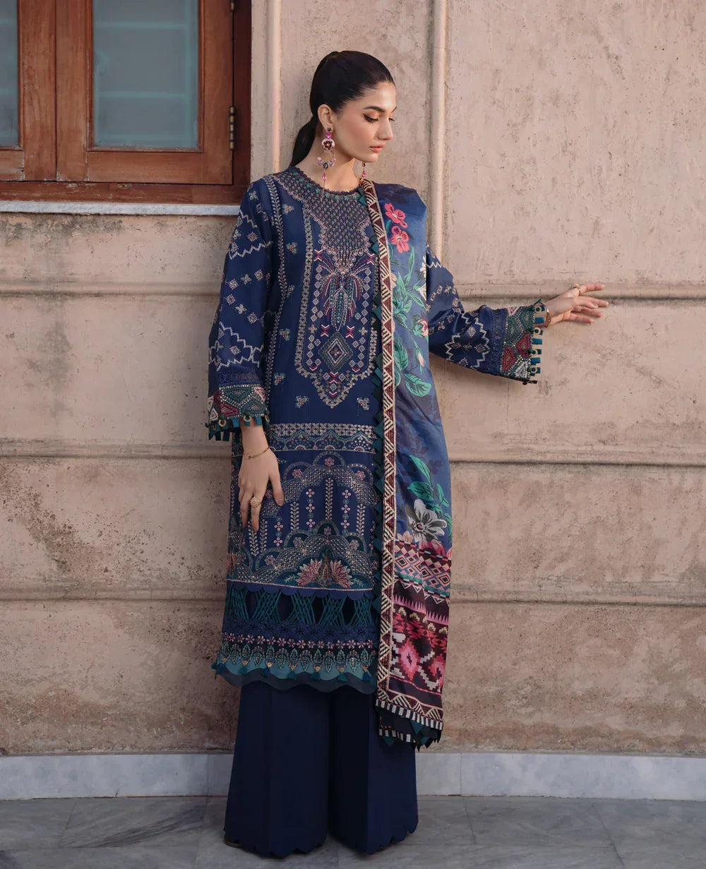 Xenia Formals | Lawn Collection 24 | Aali - Rang-e-Khaas
