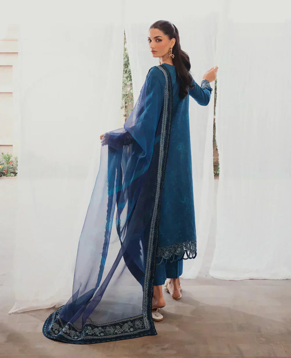 Xenia Formals | Lawn Collection 24 | Taslima - Rang-e-Khaas