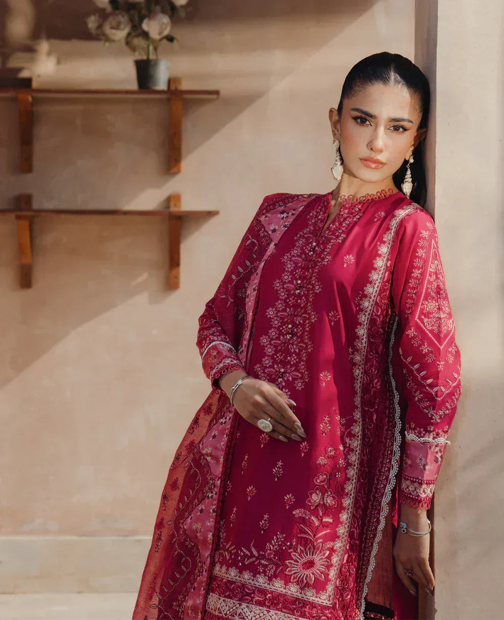 Xenia Formals | Lawn Collection 24 | Zaira - Rang-e-Khaas