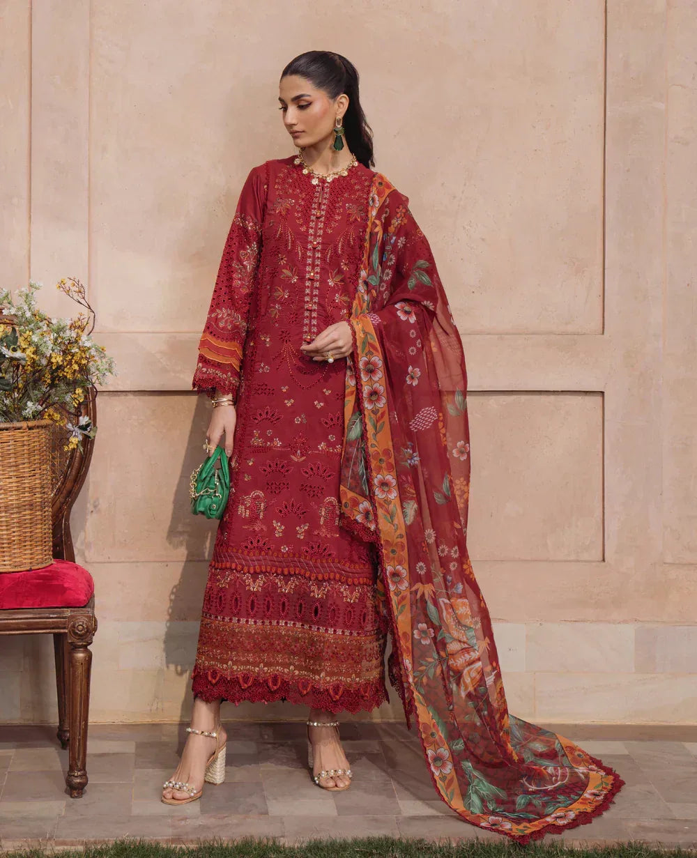 Xenia Formals | Lawn Collection 24 | Zeba - Rang-e-Khaas