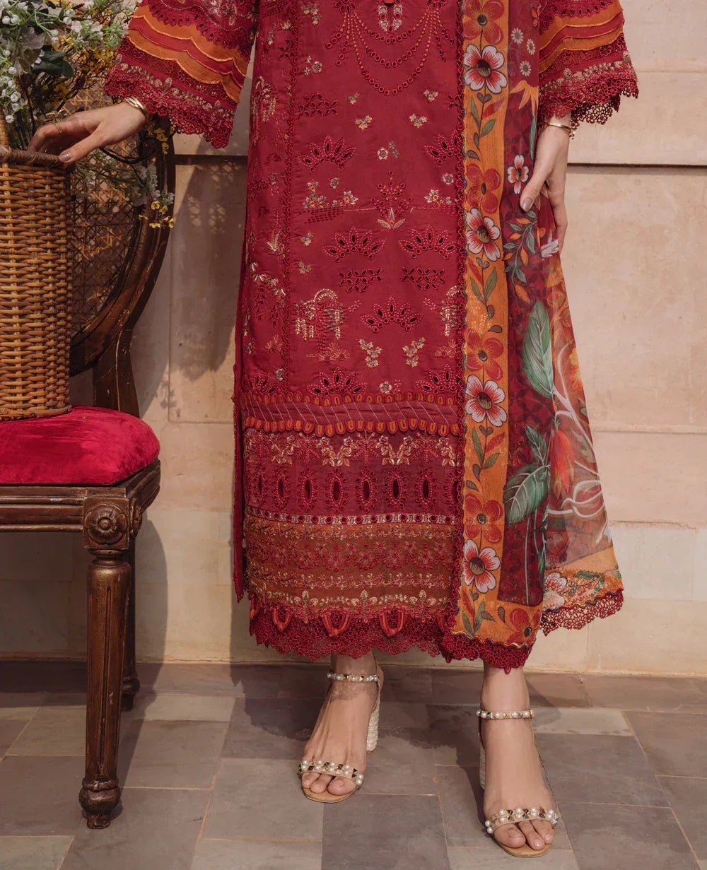 Xenia Formals | Lawn Collection 24 | Zeba - Rang-e-Khaas