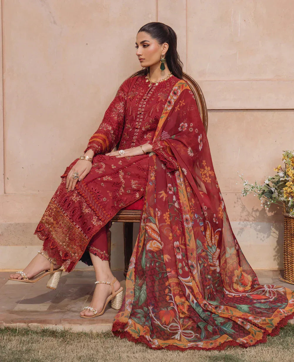Xenia Formals | Lawn Collection 24 | Zeba - Rang-e-Khaas
