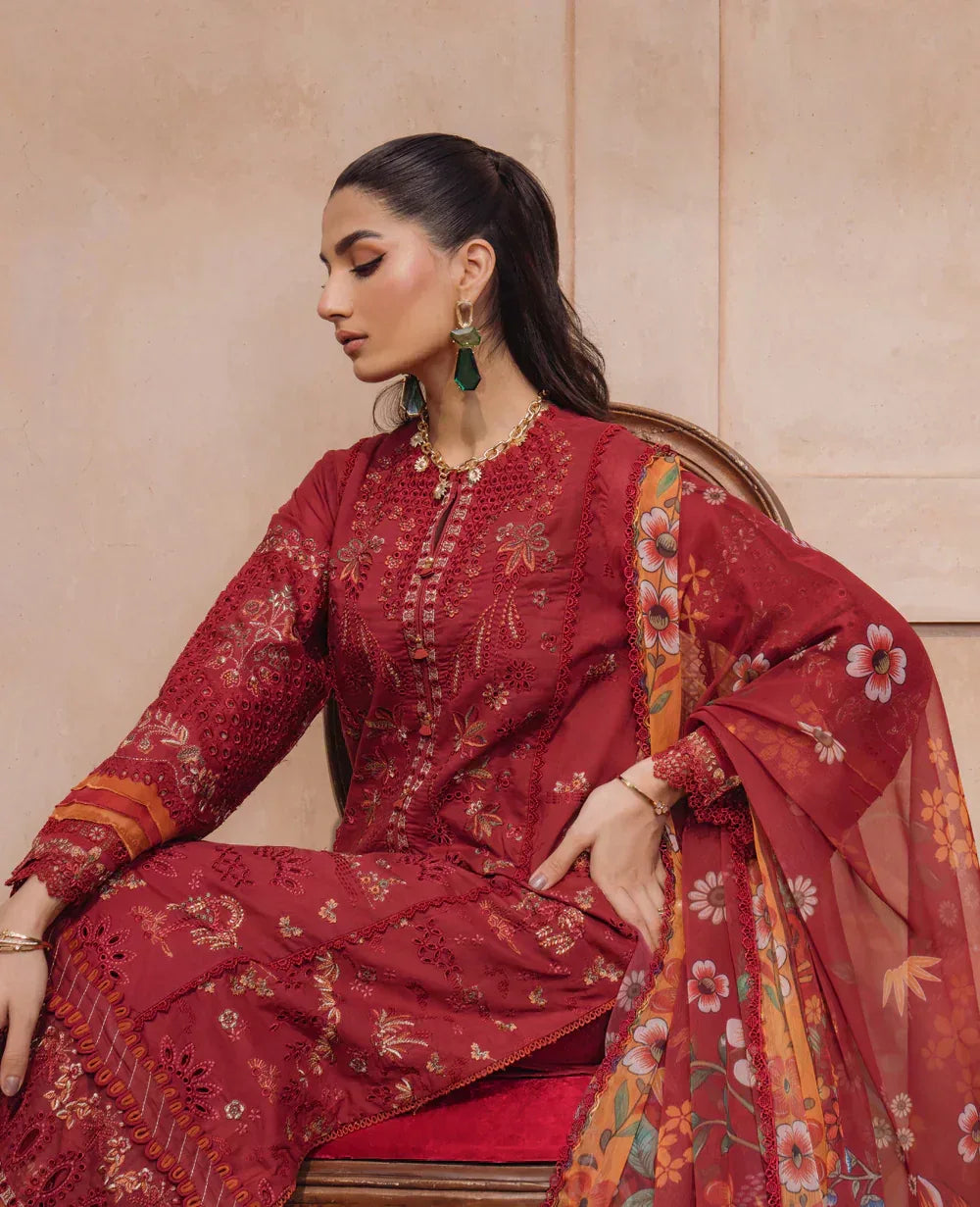 Xenia Formals | Lawn Collection 24 | Zeba - Rang-e-Khaas