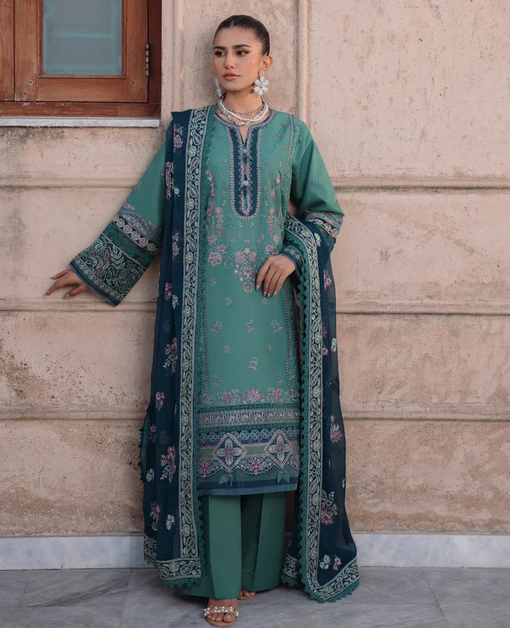 Xenia Formals | Lawn Collection 24 | Zevah - Rang-e-Khaas