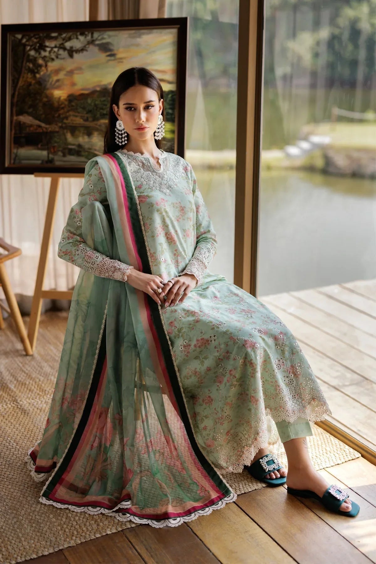 Xenia Formals | Luxury Lawn 25 | BARRIE - Rang-e-Khaas