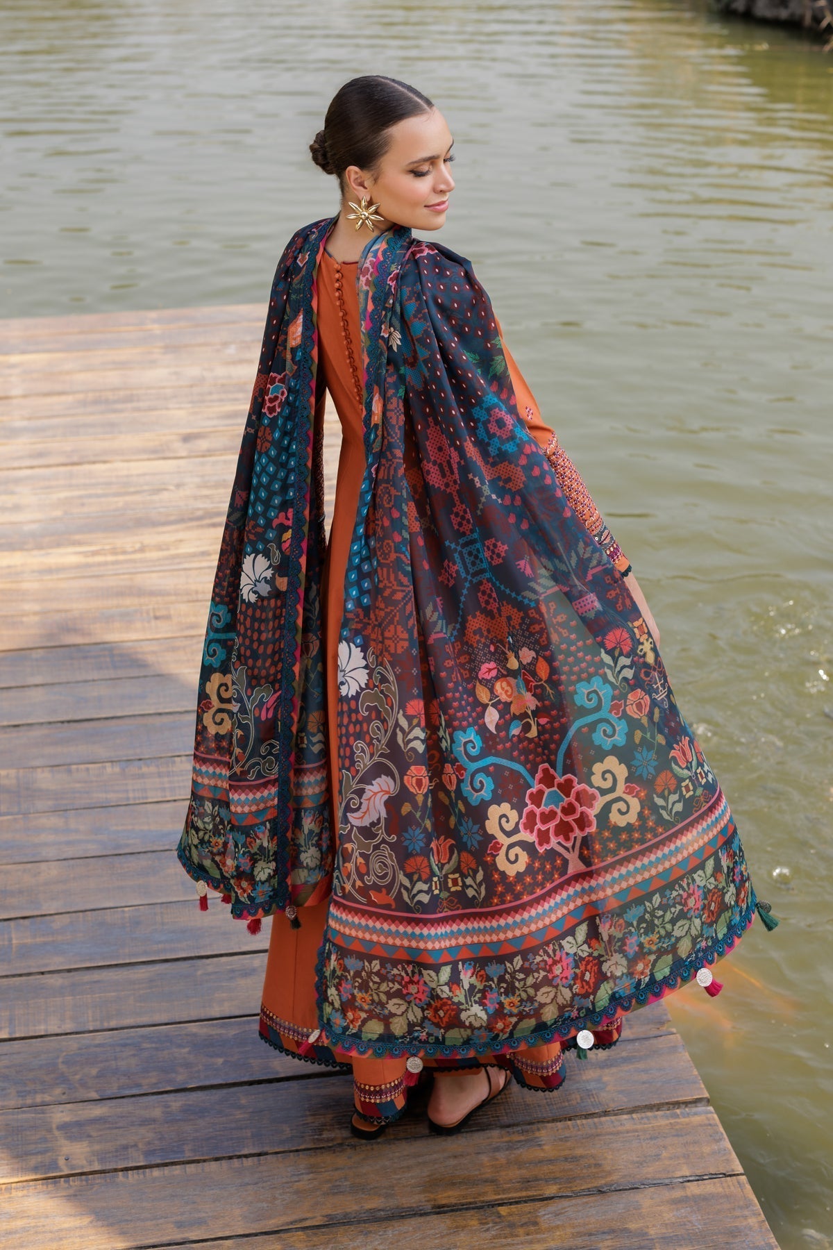 Xenia Formals | Luxury Lawn 25 | HANNAH - Rang-e-Khaas