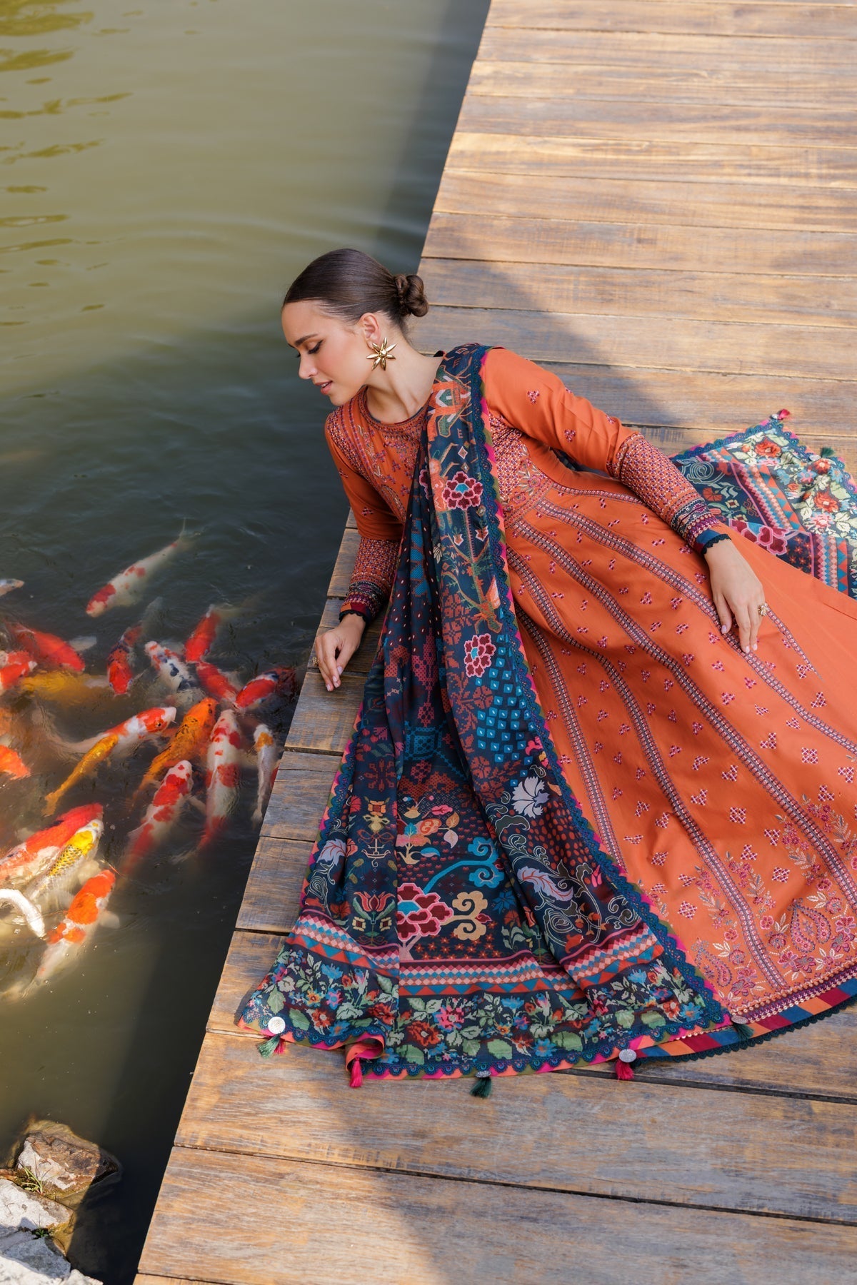 Xenia Formals | Luxury Lawn 25 | HANNAH - Rang-e-Khaas