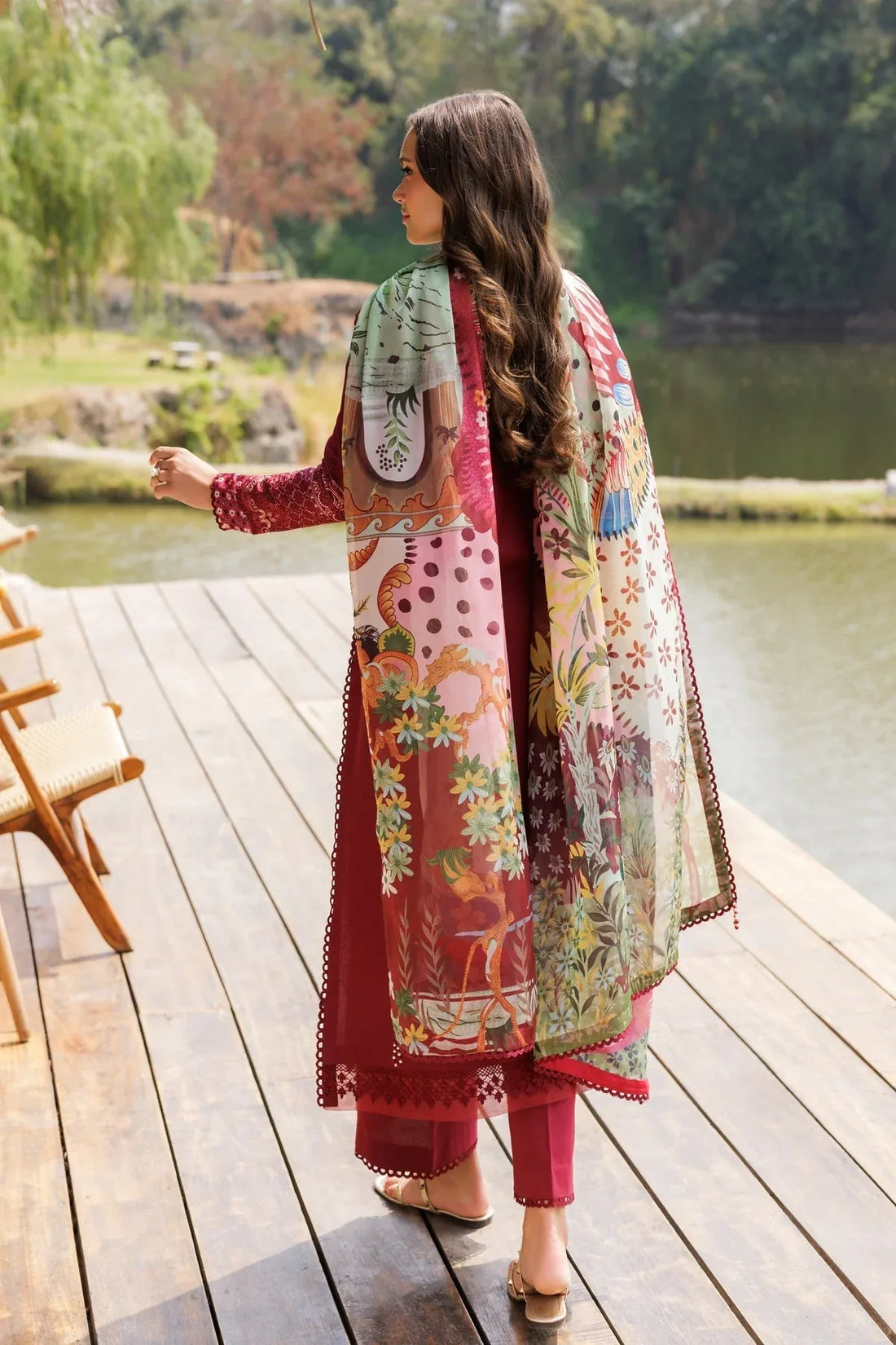Xenia Formals | Luxury Lawn 25 | PAULA - Rang-e-Khaas