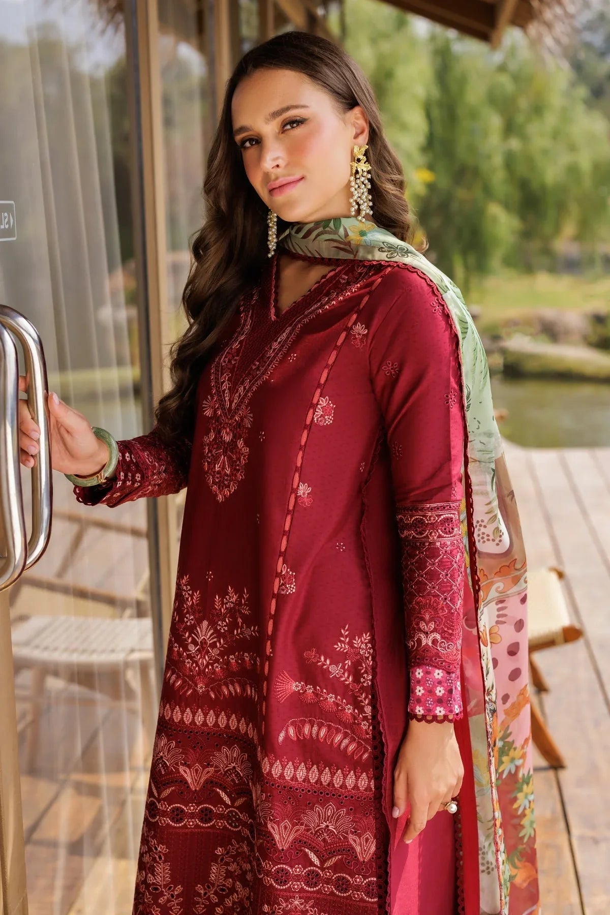 Xenia Formals | Luxury Lawn 25 | PAULA - Rang-e-Khaas