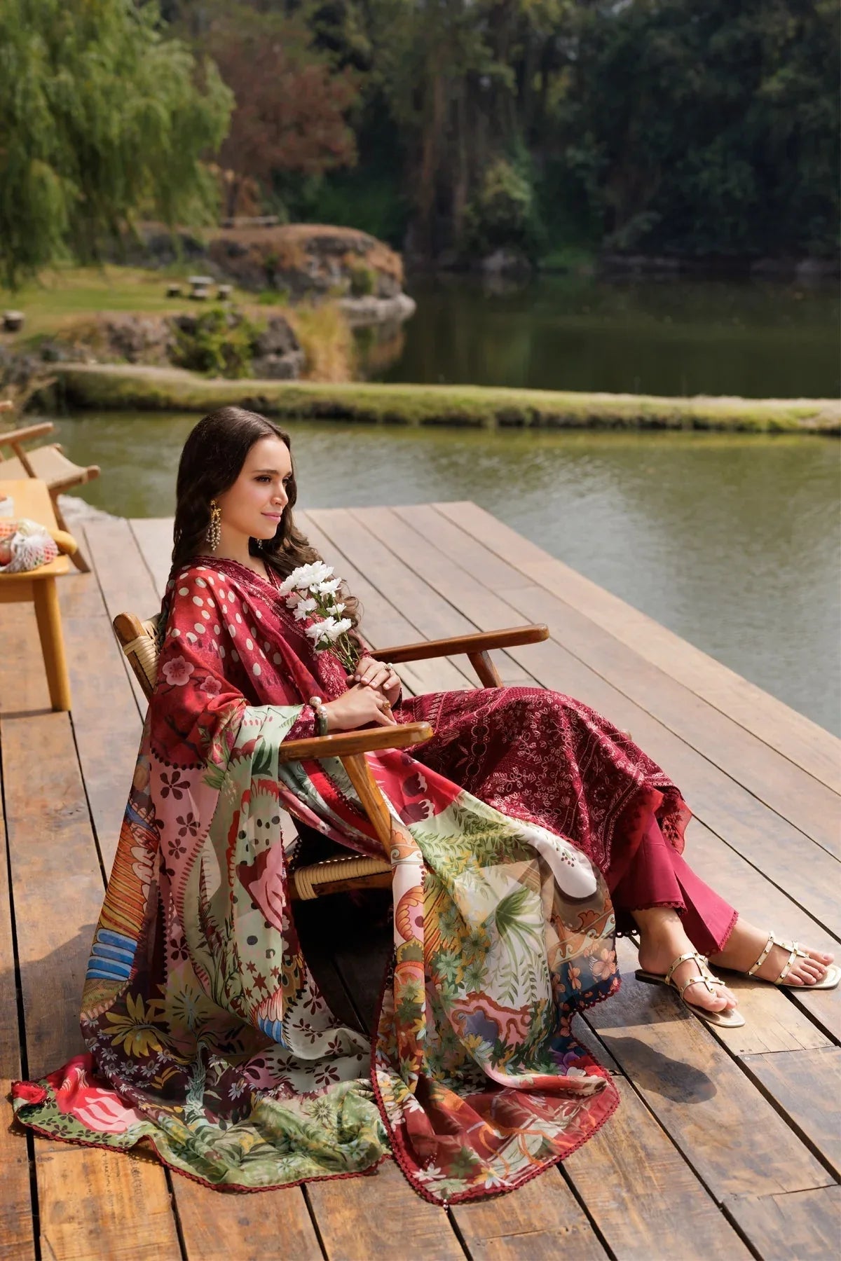 Xenia Formals | Luxury Lawn 25 | PAULA - Rang-e-Khaas