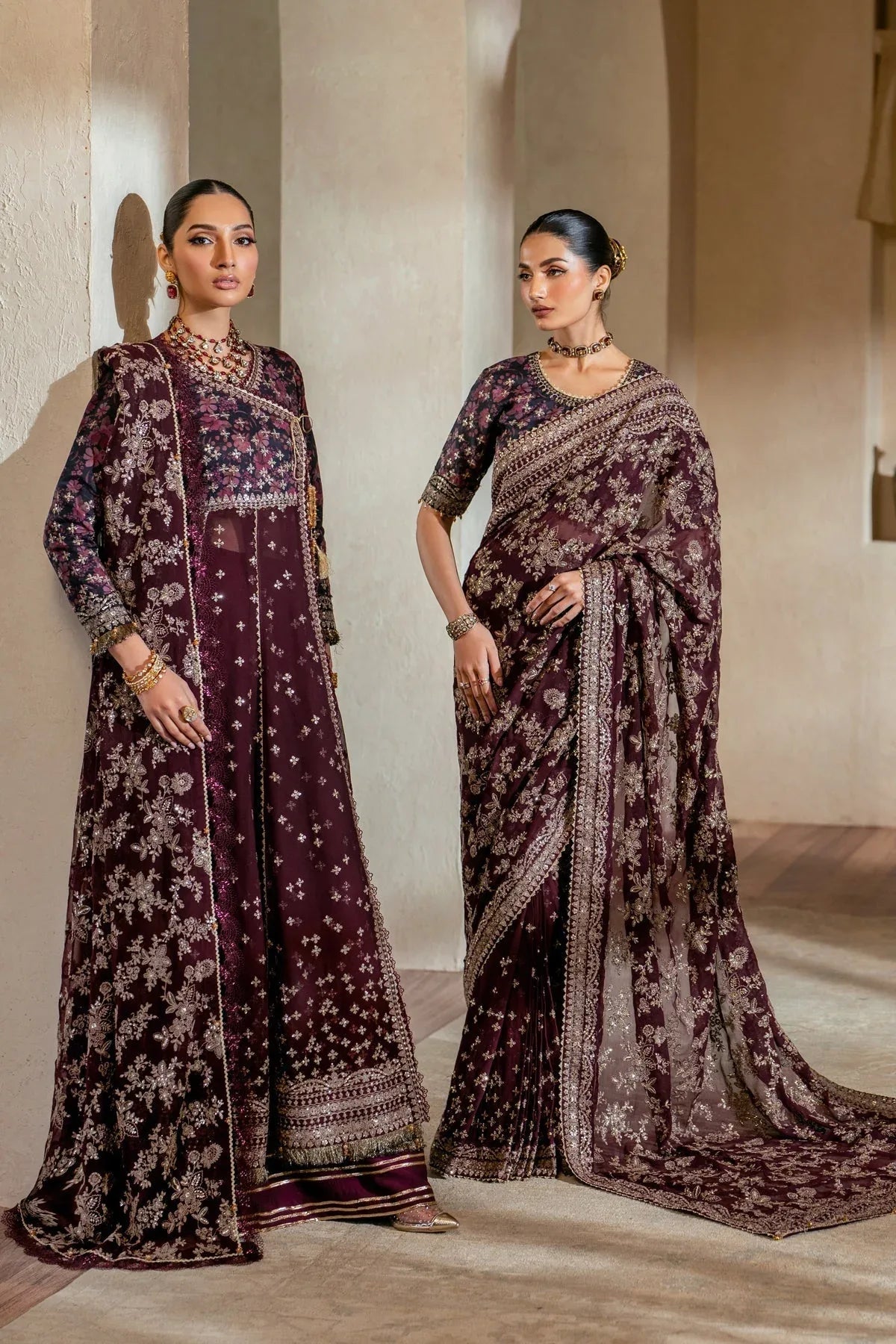 Xenia Formals | Niran Formals | LUNE - Rang-e-Khaas