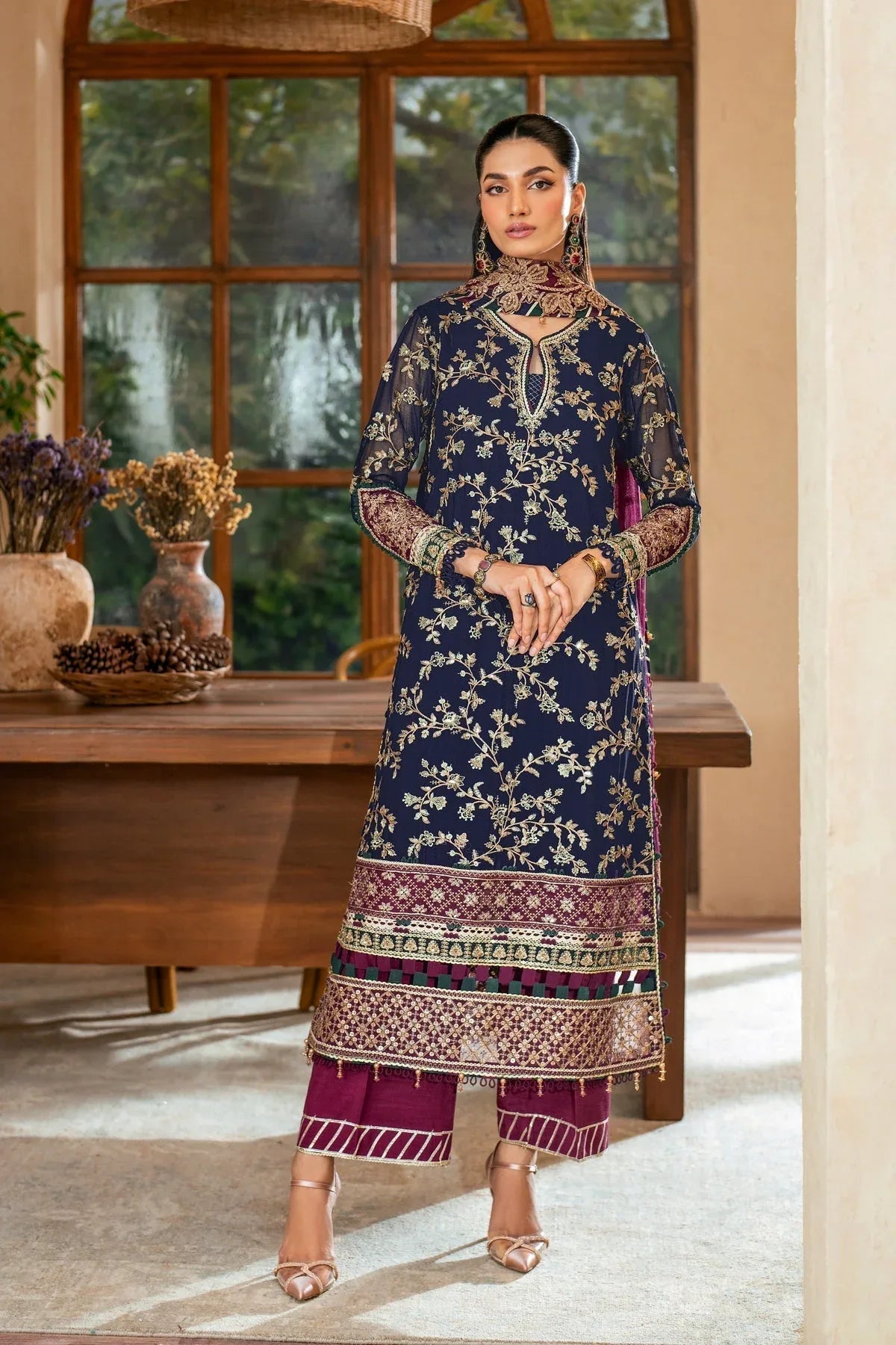 Xenia Formals | Niran Formals | SERAPHINA - Rang-e-Khaas