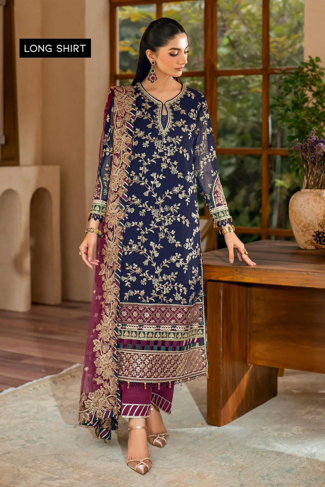 Xenia Formals | Niran Formals | SERAPHINA - Rang-e-Khaas