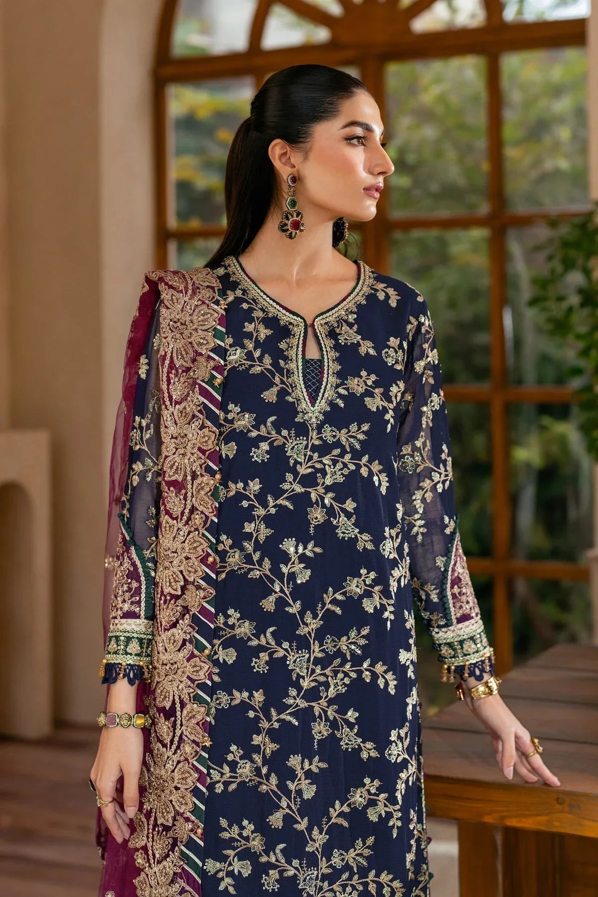 Xenia Formals | Niran Formals | SERAPHINA - Rang-e-Khaas