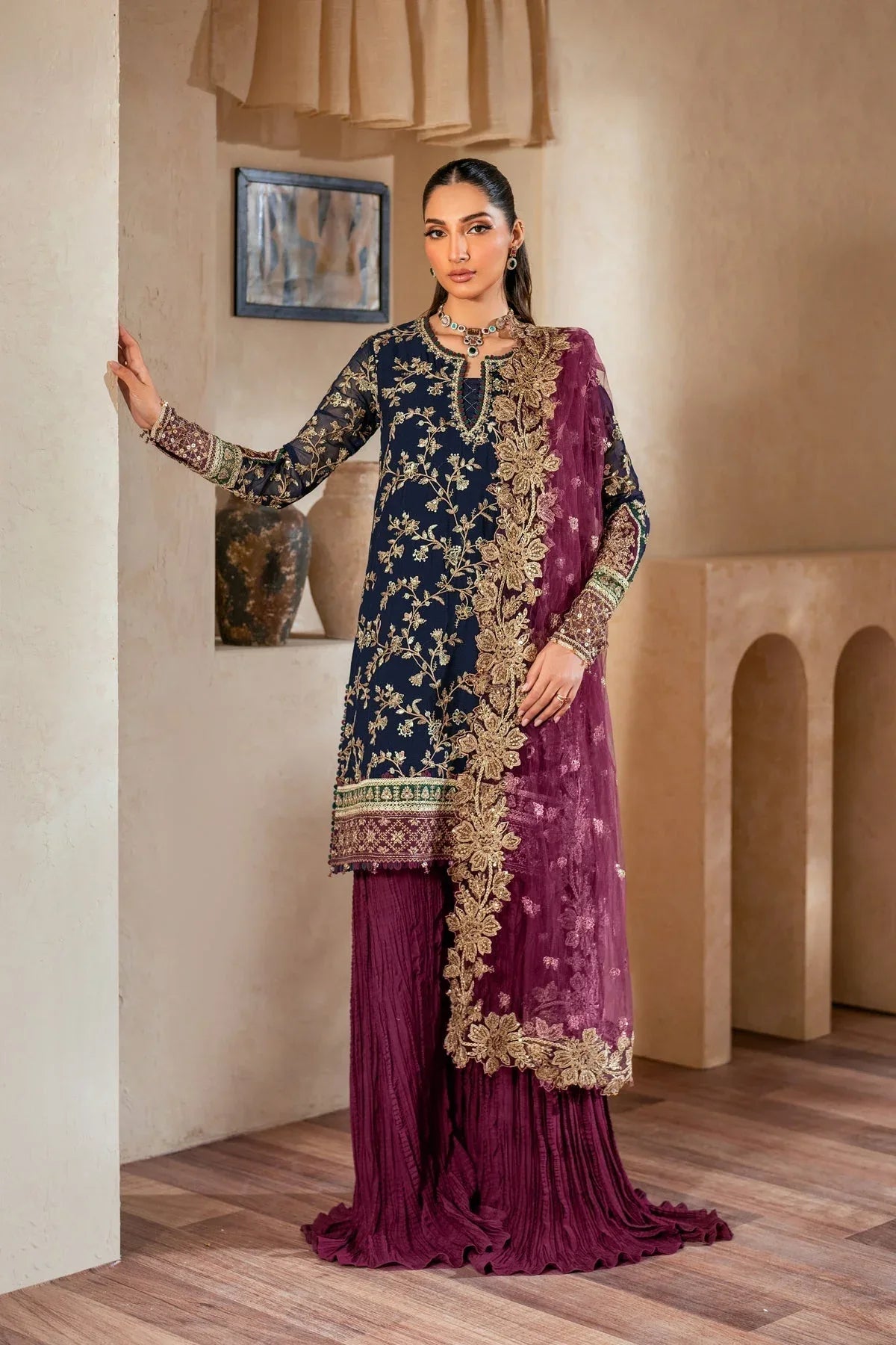 Xenia Formals | Niran Formals | SERAPHINA - Rang-e-Khaas