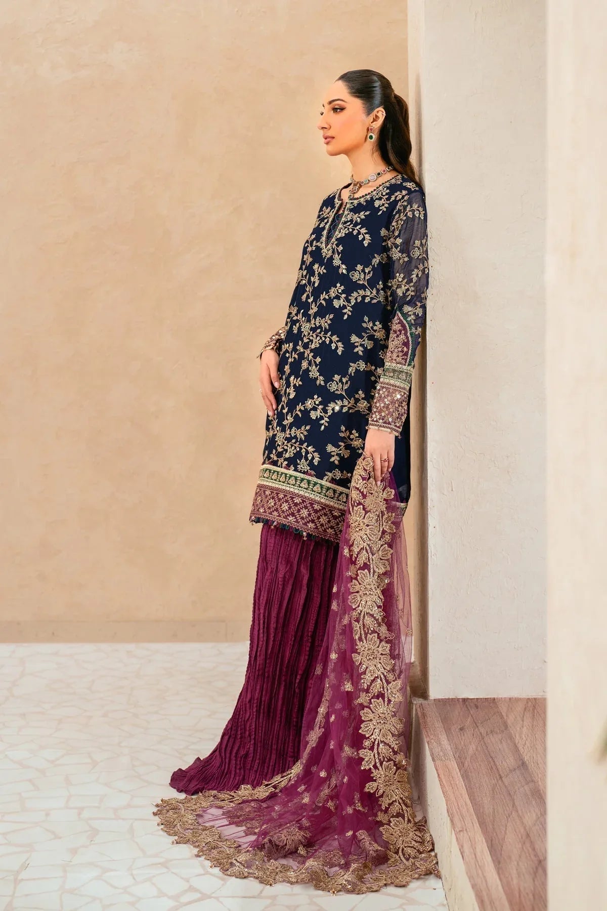 Xenia Formals | Niran Formals | SERAPHINA - Rang-e-Khaas