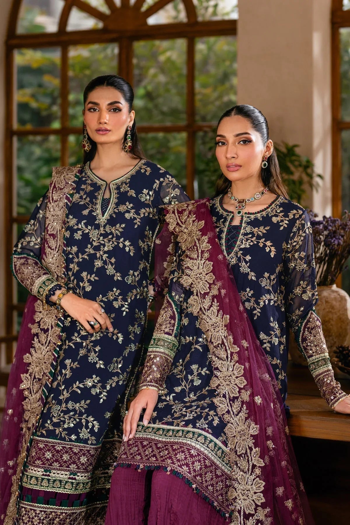 Xenia Formals | Niran Formals | SERAPHINA - Rang-e-Khaas