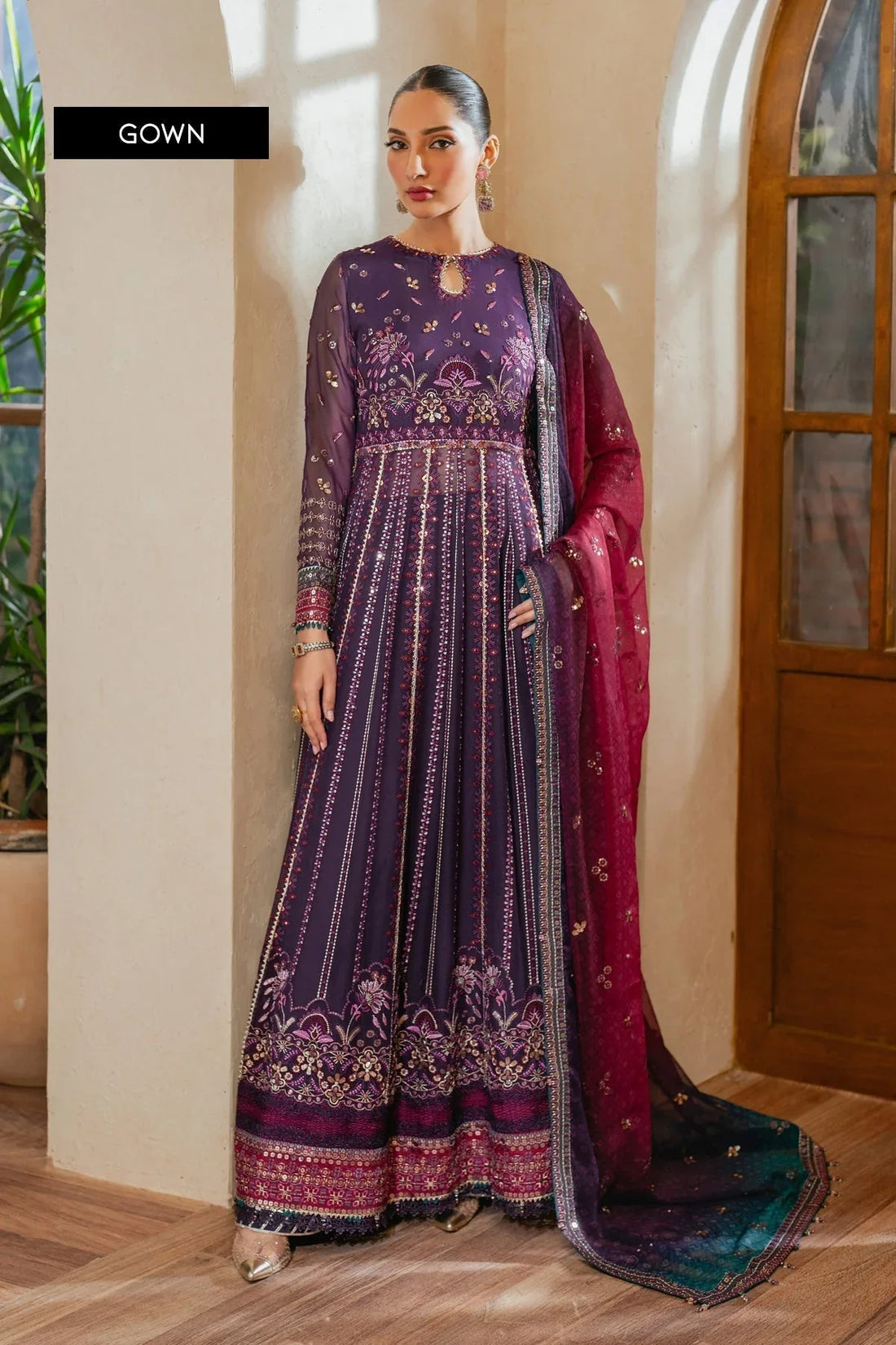 Xenia Formals | Niran Formals | SOURATI - Rang-e-Khaas