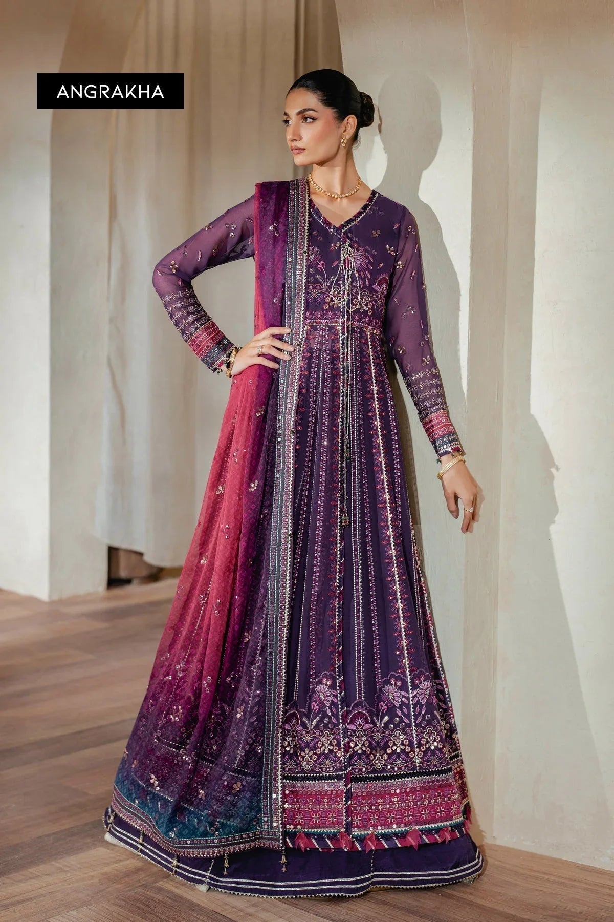 Xenia Formals | Niran Formals | SOURATI - Rang-e-Khaas