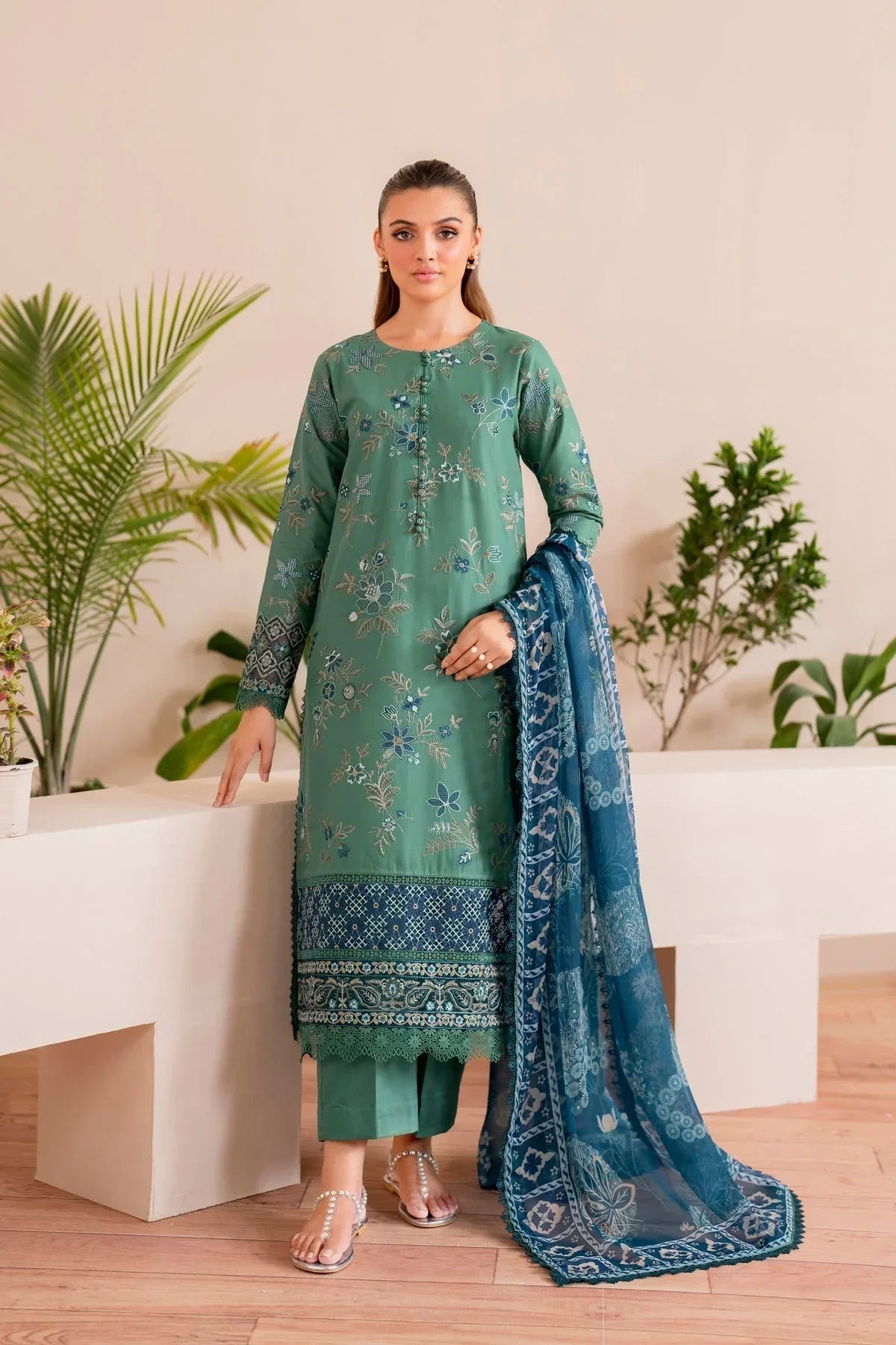 Xenia Formals | Printkari 25 | LUNA - Rang-e-Khaas