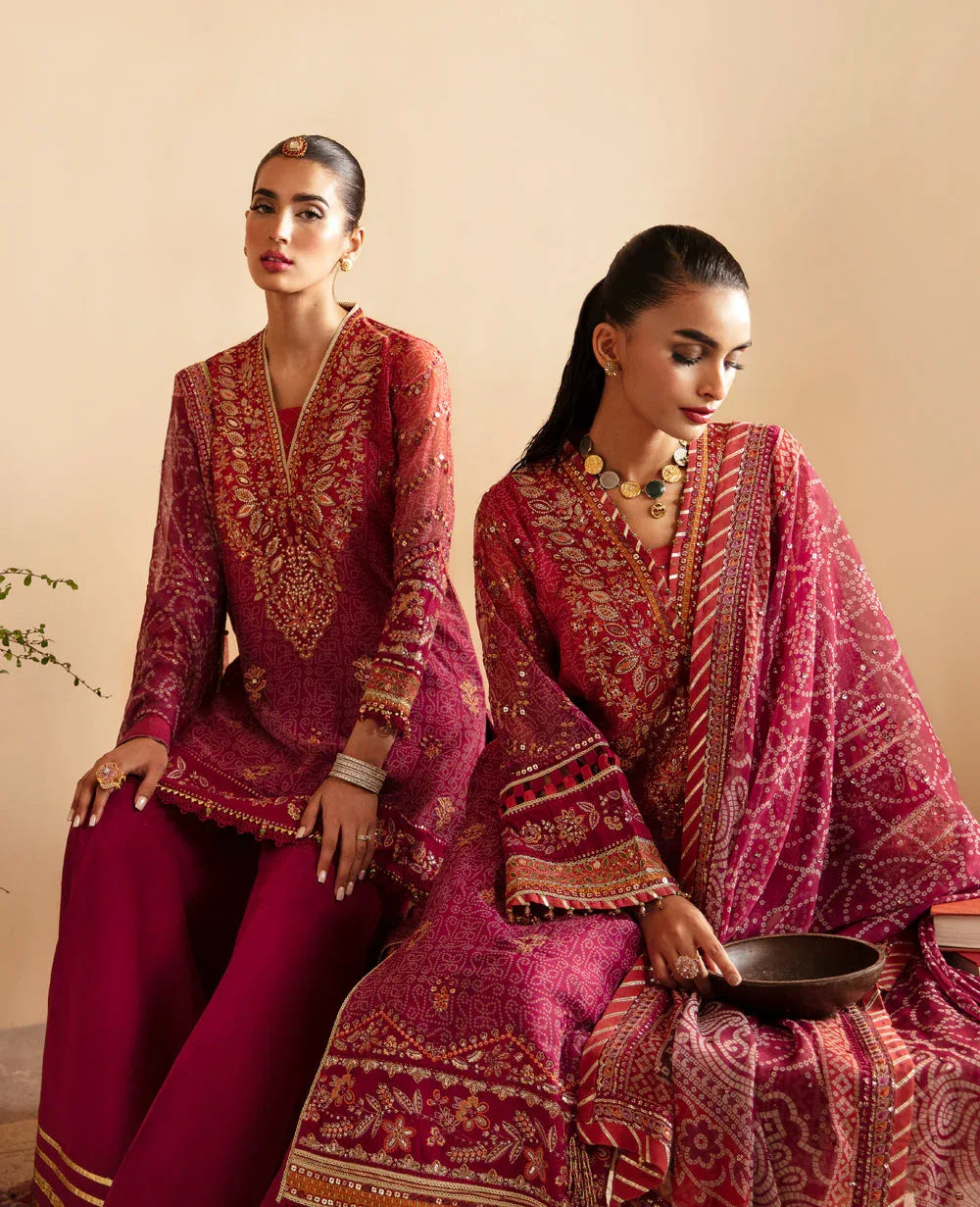 Xenia Formals | Raahi Luxury Formals | ARISA - Rang-e-Khaas