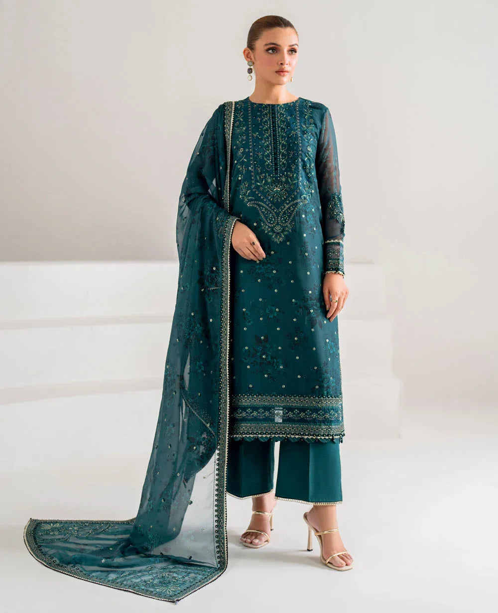Xenia Formals | Raahi Luxury Formals | AURA - Rang-e-Khaas