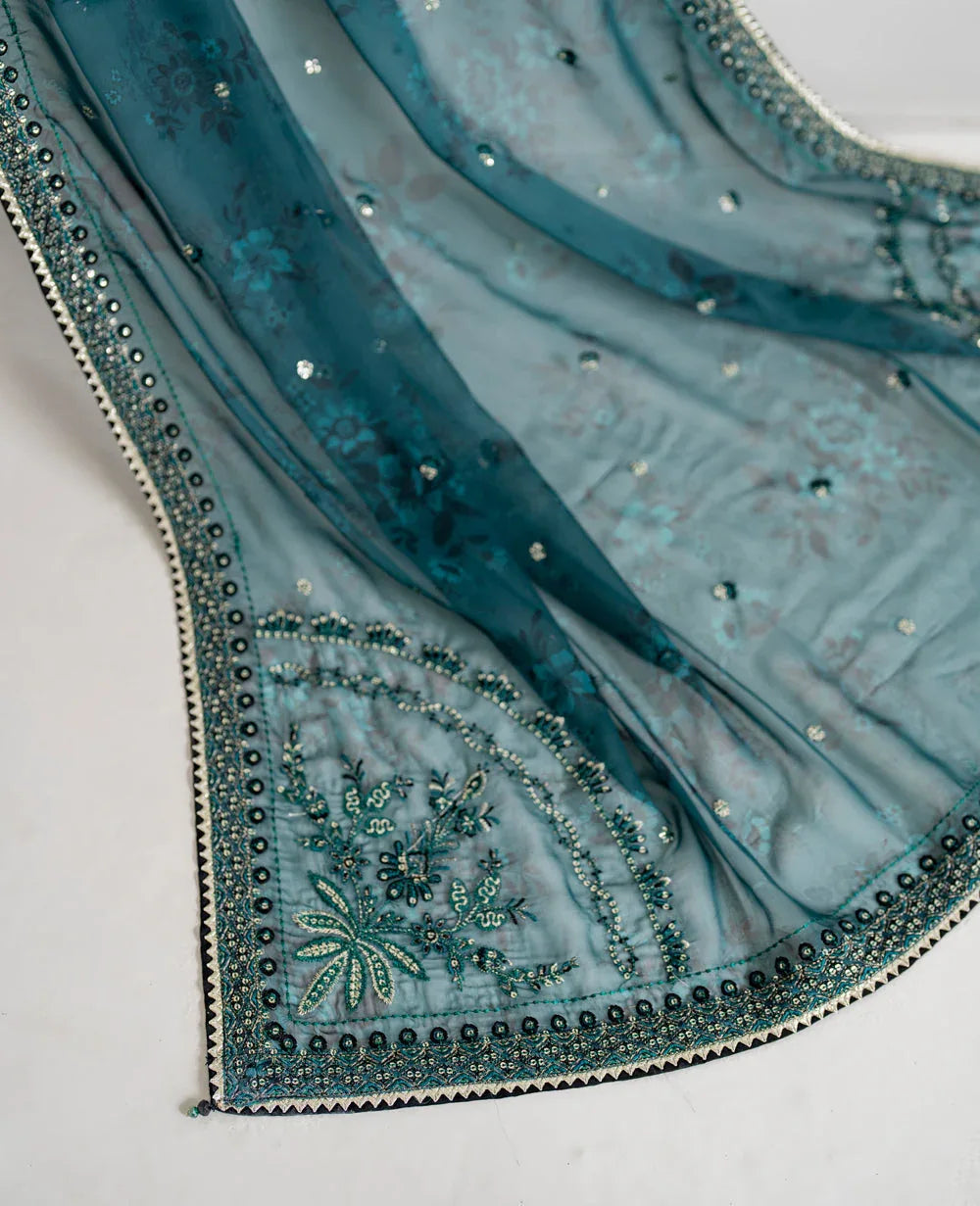 Xenia Formals | Raahi Luxury Formals | AURA - Rang-e-Khaas