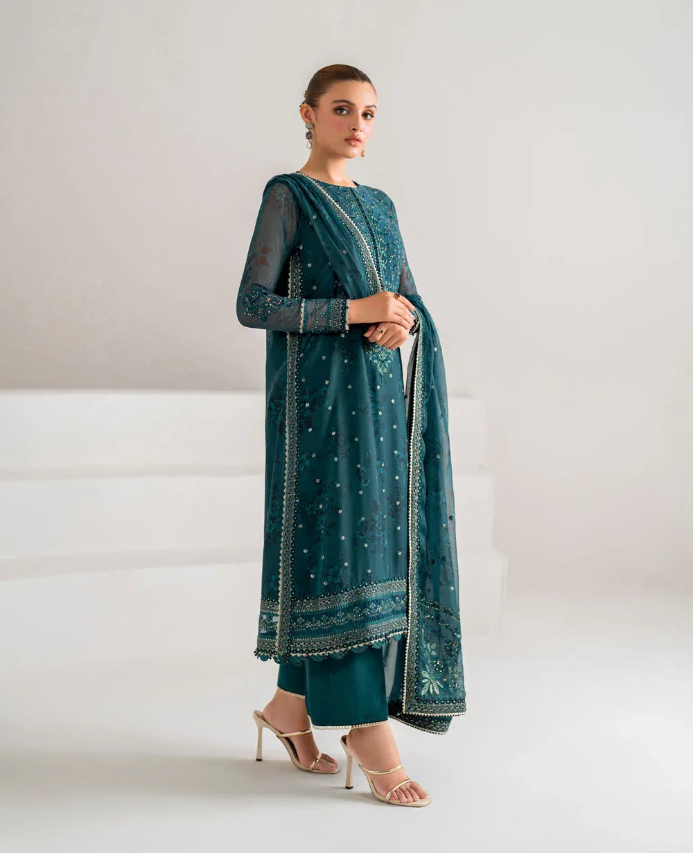 Xenia Formals | Raahi Luxury Formals | AURA - Rang-e-Khaas