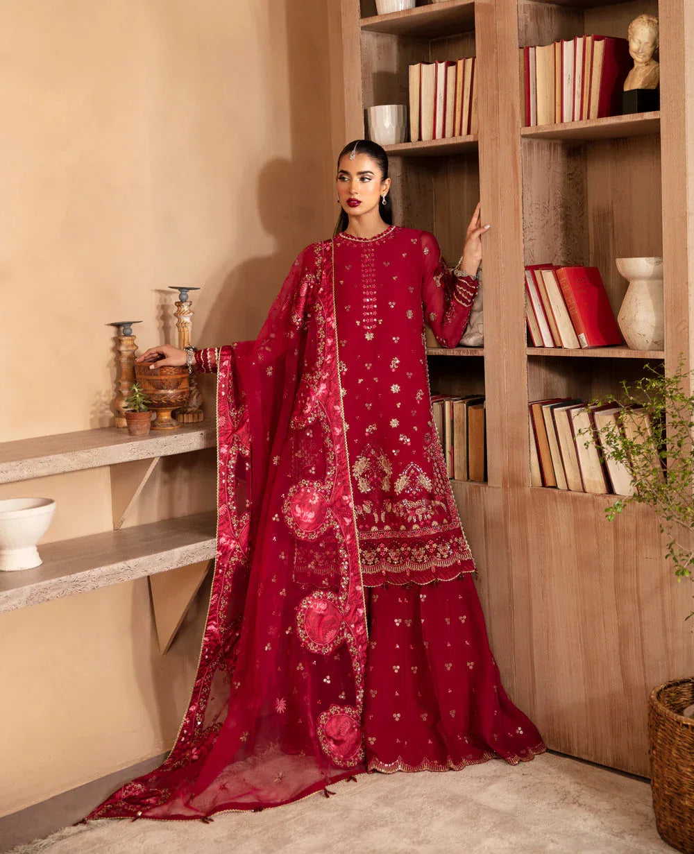 Xenia Formals | Raahi Luxury Formals | AURORE - Rang-e-Khaas