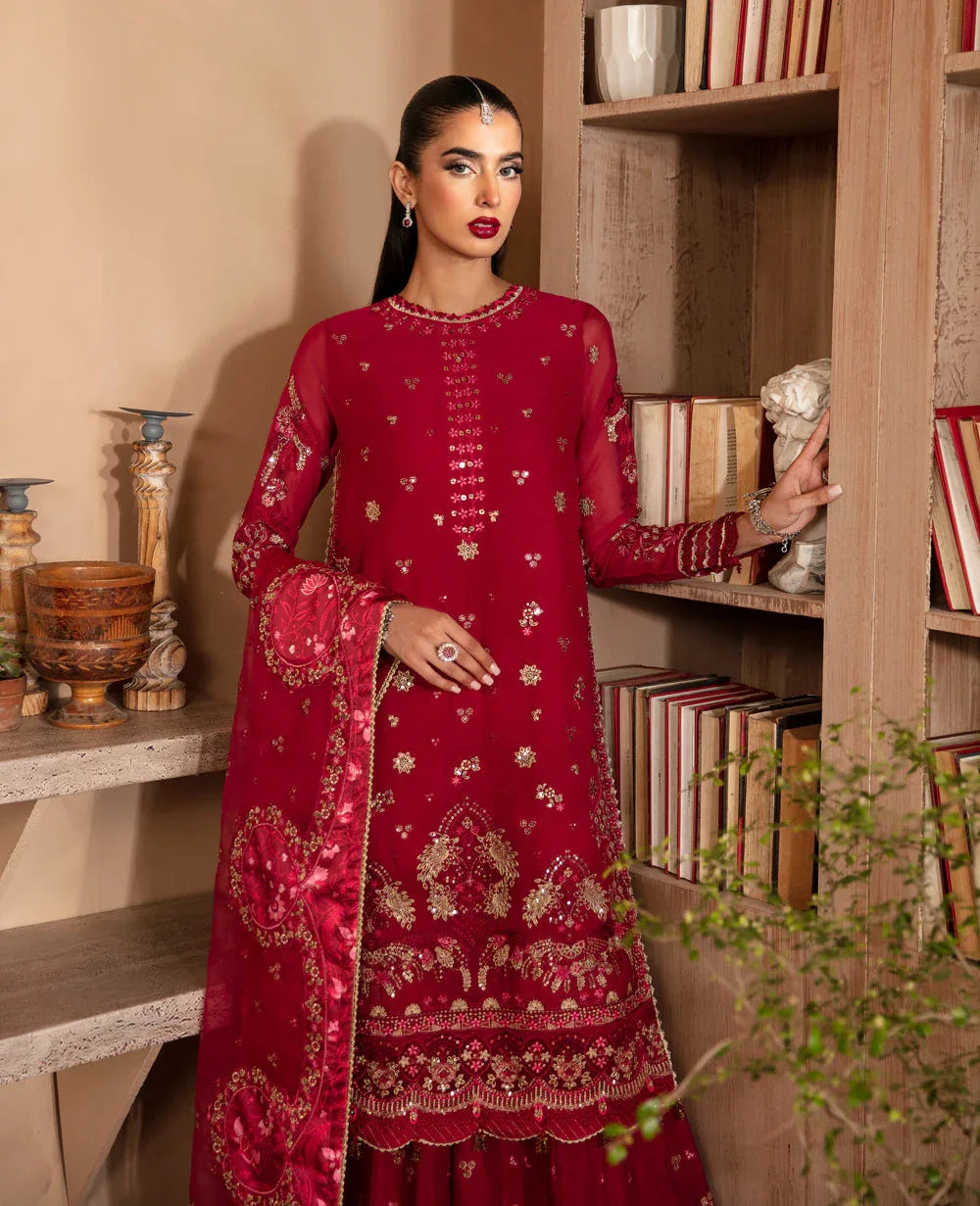 Xenia Formals | Raahi Luxury Formals | AURORE - Rang-e-Khaas