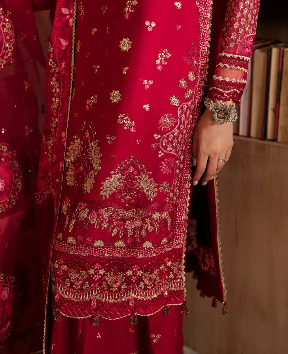 Xenia Formals | Raahi Luxury Formals | AURORE - Rang-e-Khaas