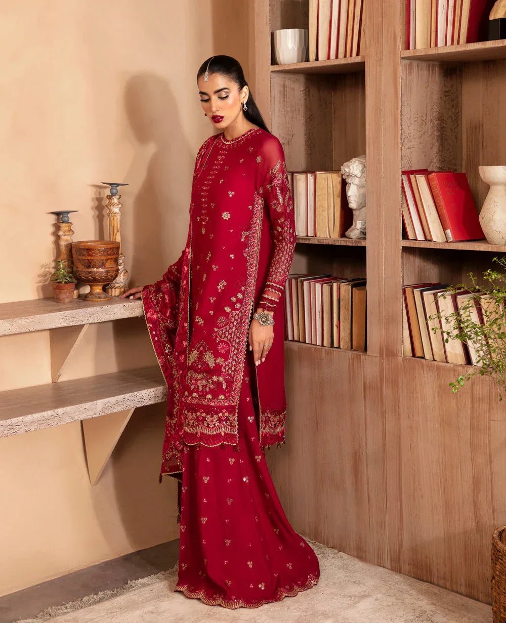 Xenia Formals | Raahi Luxury Formals | AURORE - Rang-e-Khaas