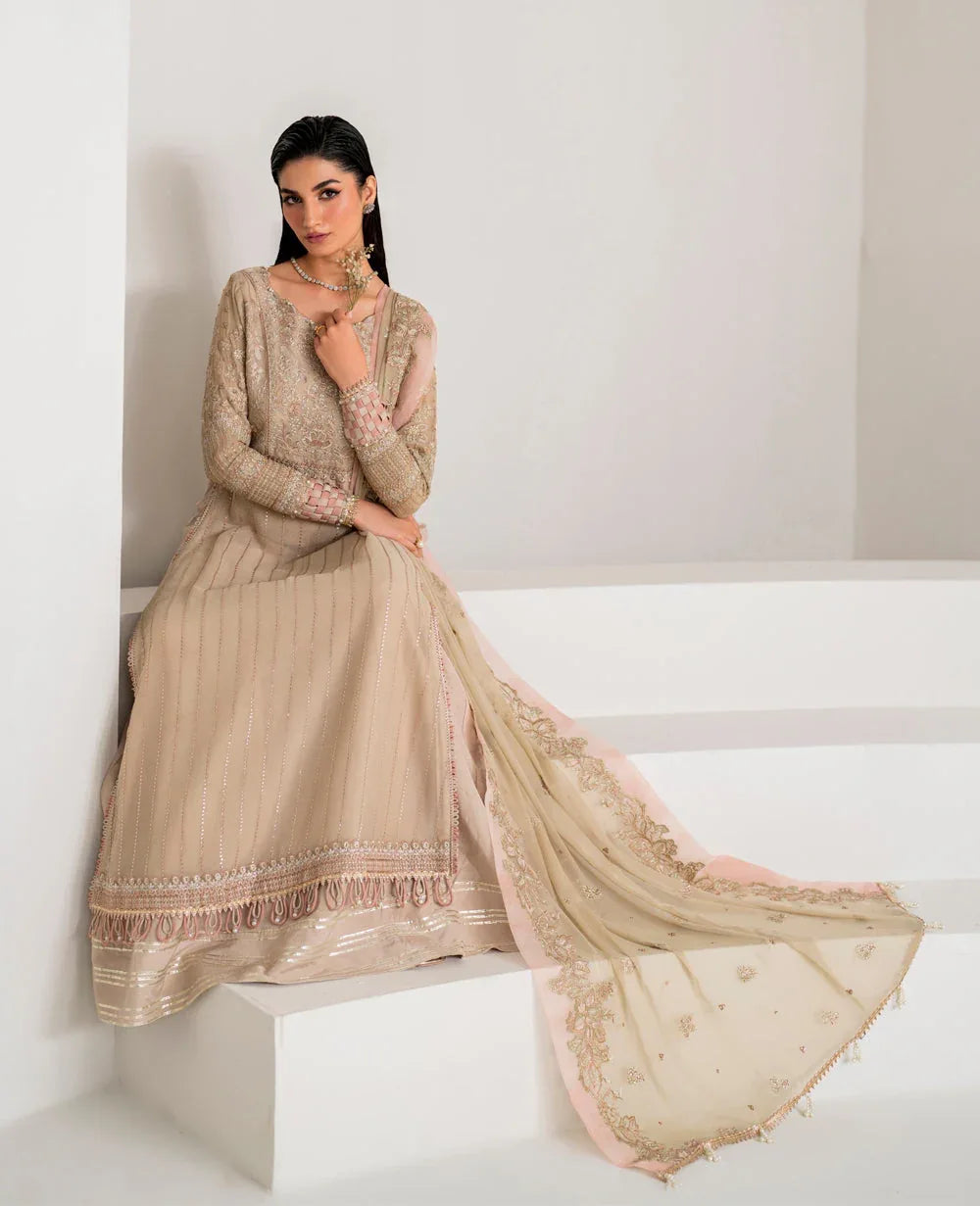 Xenia Formals | Raahi Luxury Formals | CASCADE - Rang-e-Khaas