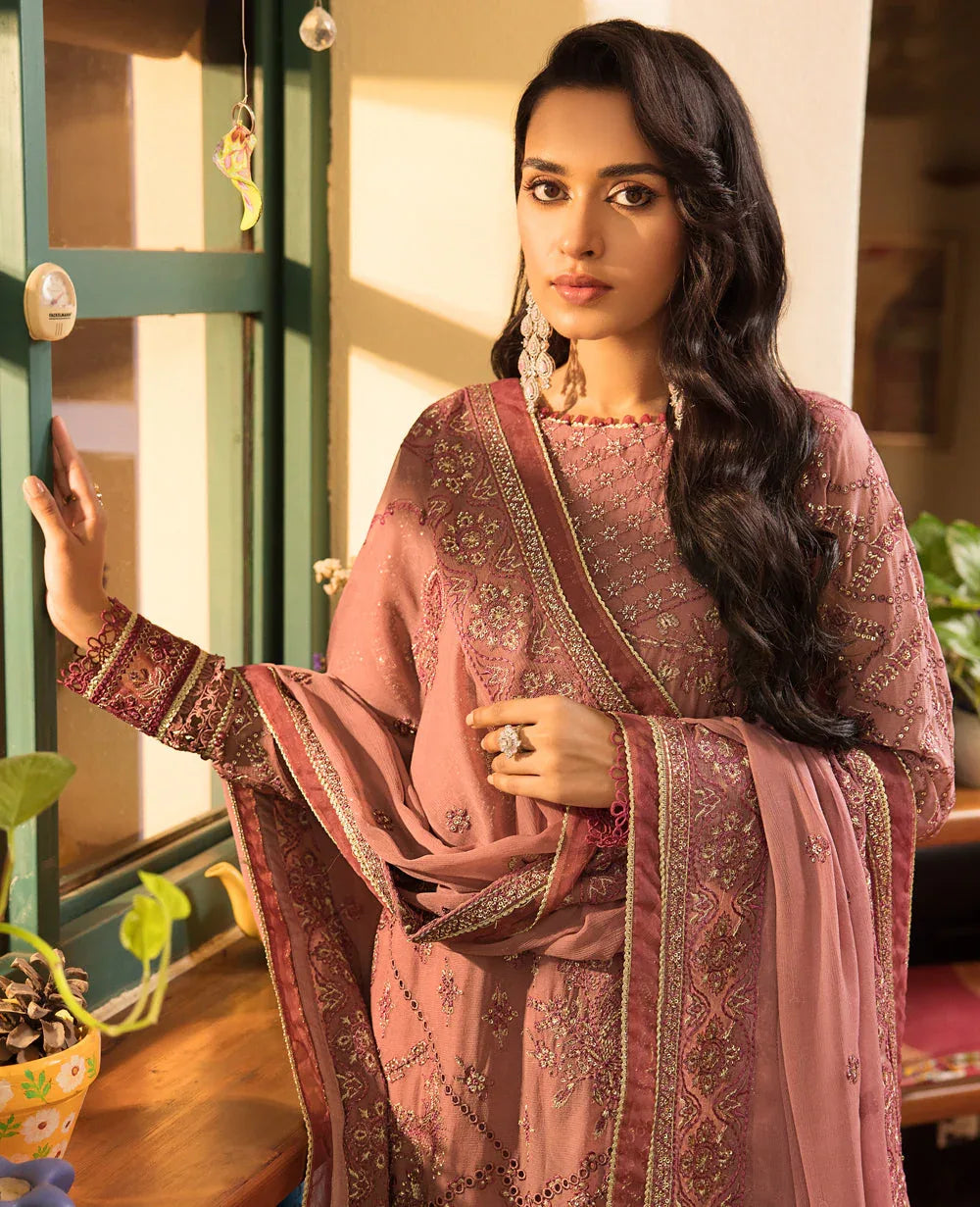 Xenia Formals | Raahi Luxury Formals | EDDA - Rang-e-Khaas