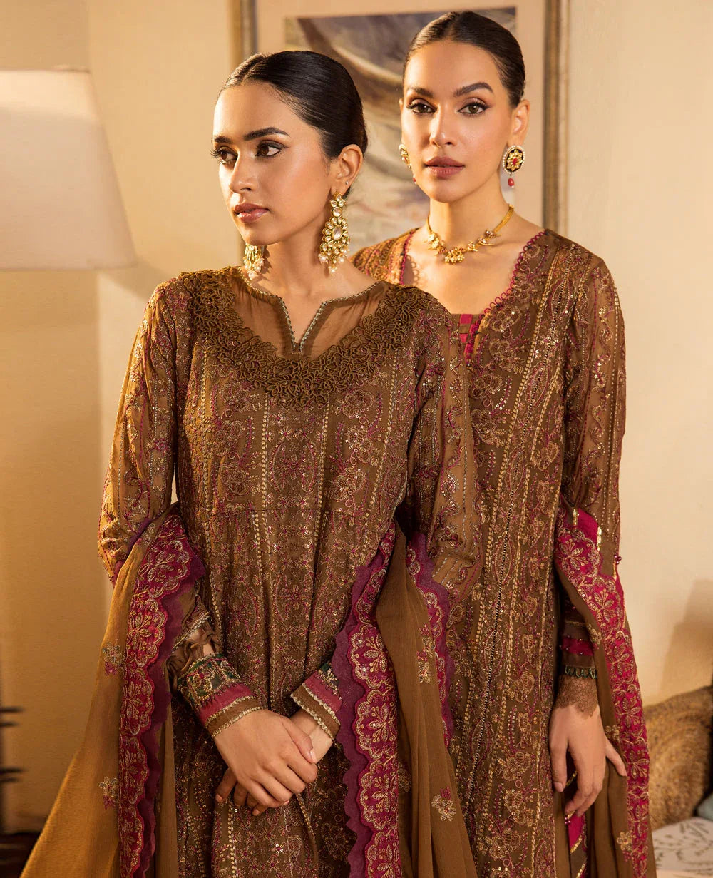 Xenia Formals | Raahi Luxury Formals | ENRICA - Rang-e-Khaas