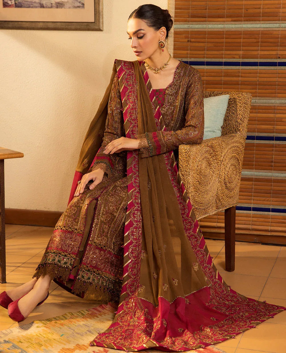Xenia Formals | Raahi Luxury Formals | ENRICA - Rang-e-Khaas