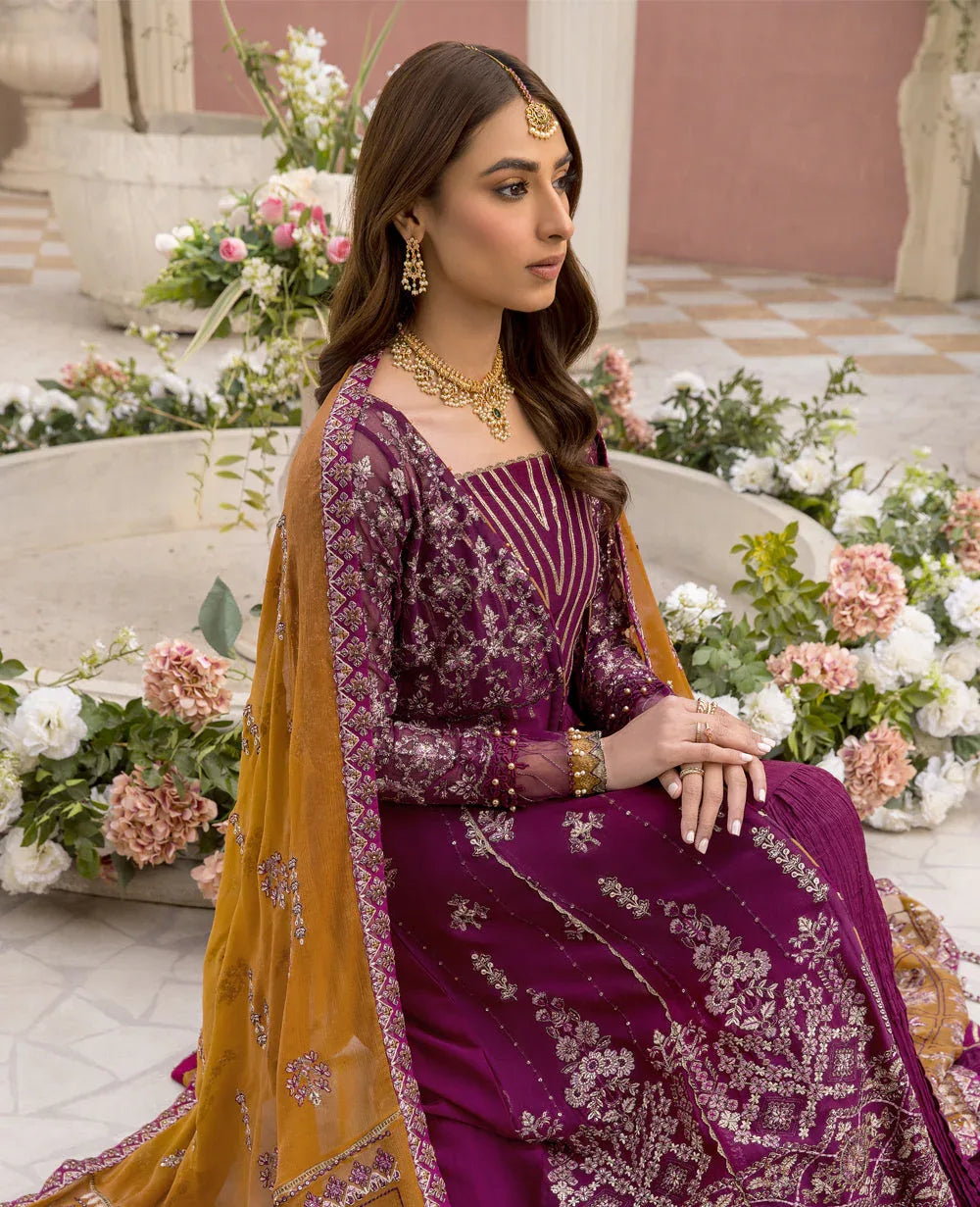 Xenia Formals | Raahi Luxury Formals | FEEZA - Rang-e-Khaas