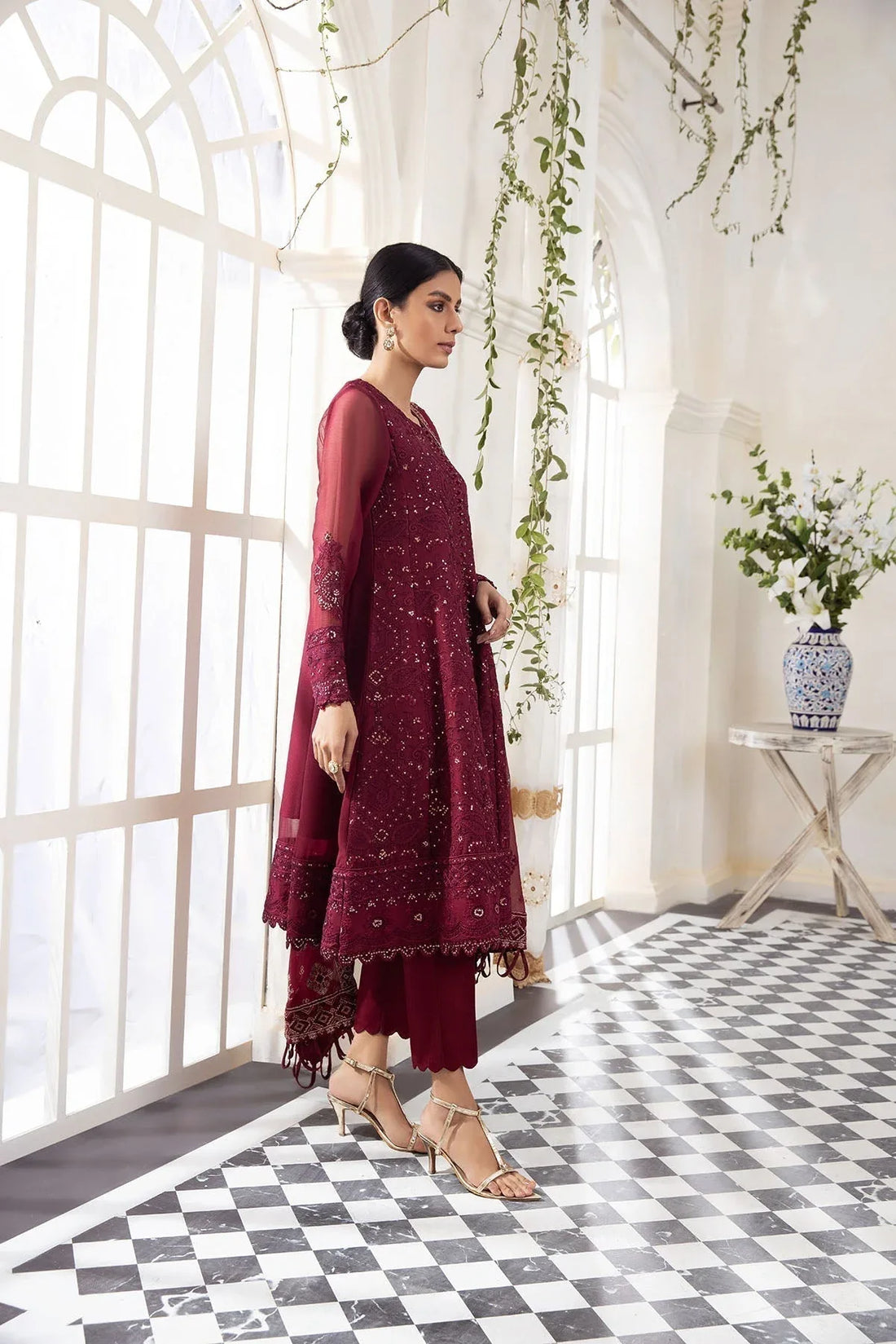 Xenia Formals | Raahi Luxury Formals | FLORENCE - Rang-e-Khaas