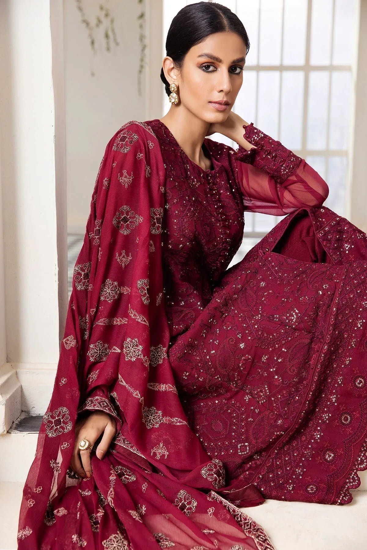 Xenia Formals | Raahi Luxury Formals | FLORENCE - Rang-e-Khaas