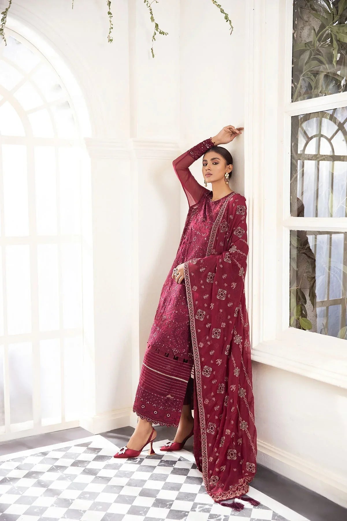Xenia Formals | Raahi Luxury Formals | FLORENCE - Rang-e-Khaas