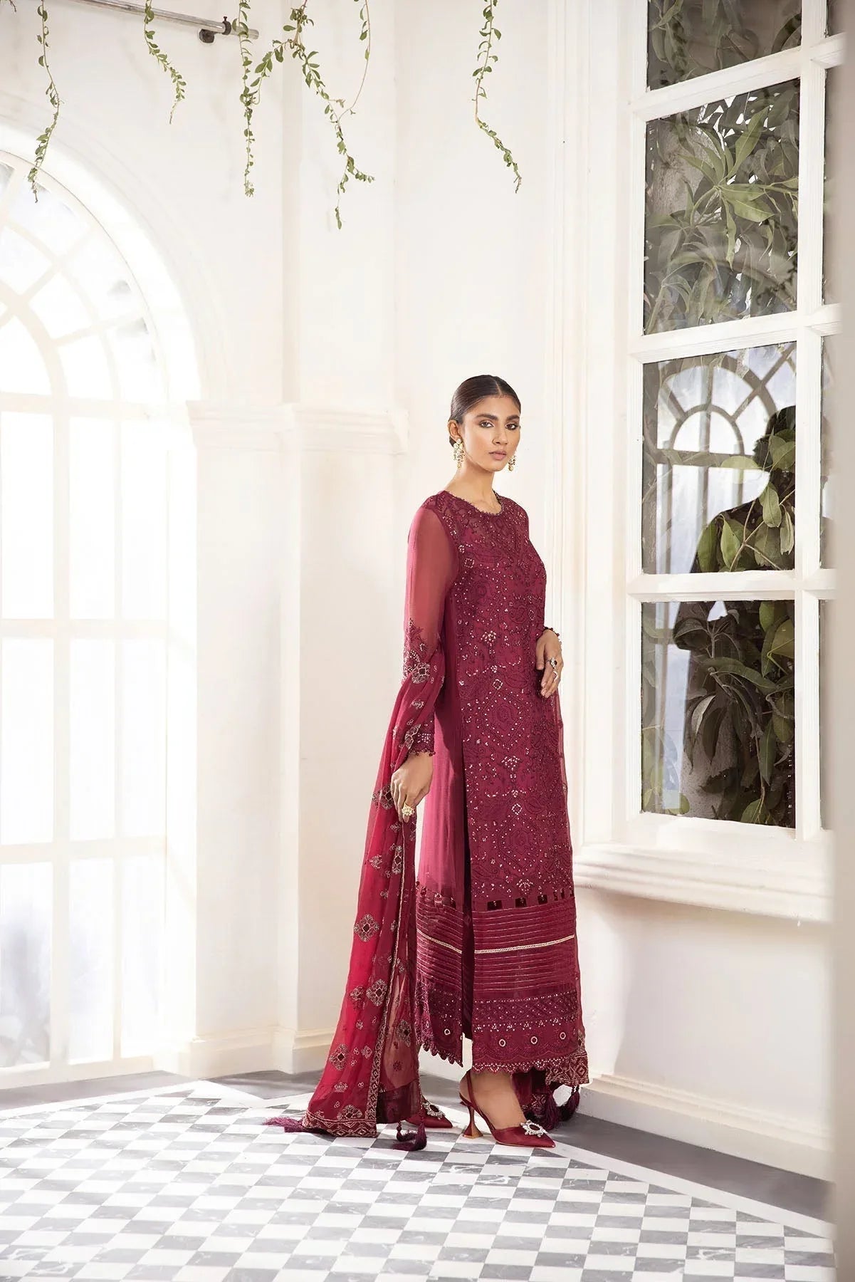 Xenia Formals | Raahi Luxury Formals | FLORENCE - Rang-e-Khaas