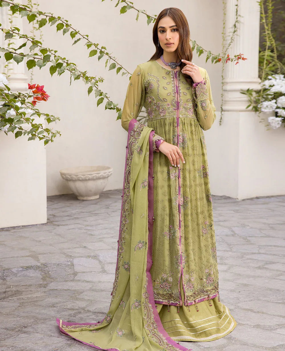 Xenia Formals | Raahi Luxury Formals | FUSEELAH - Rang-e-Khaas